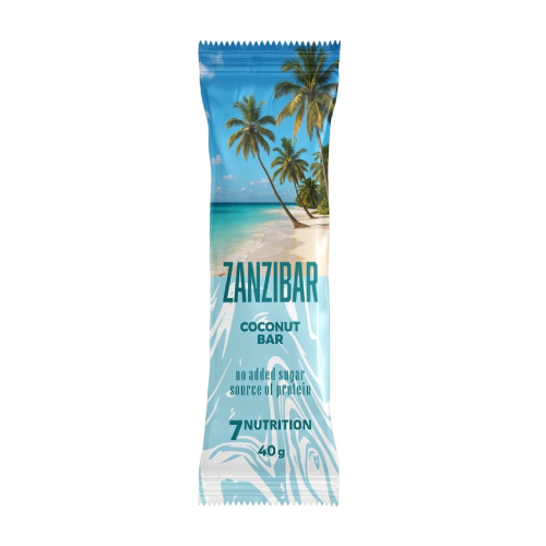 Zanzibar протеиново блокче – кокос, 40 г