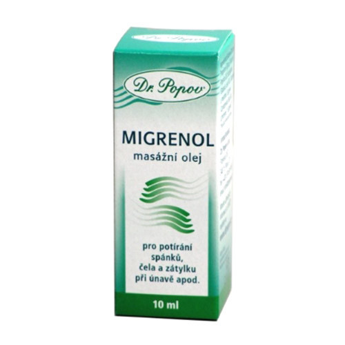 Масажно масло Migrenol, 10 мл