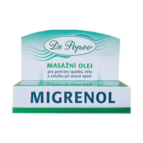Мигренол рол-он масажно масло, 10 мл