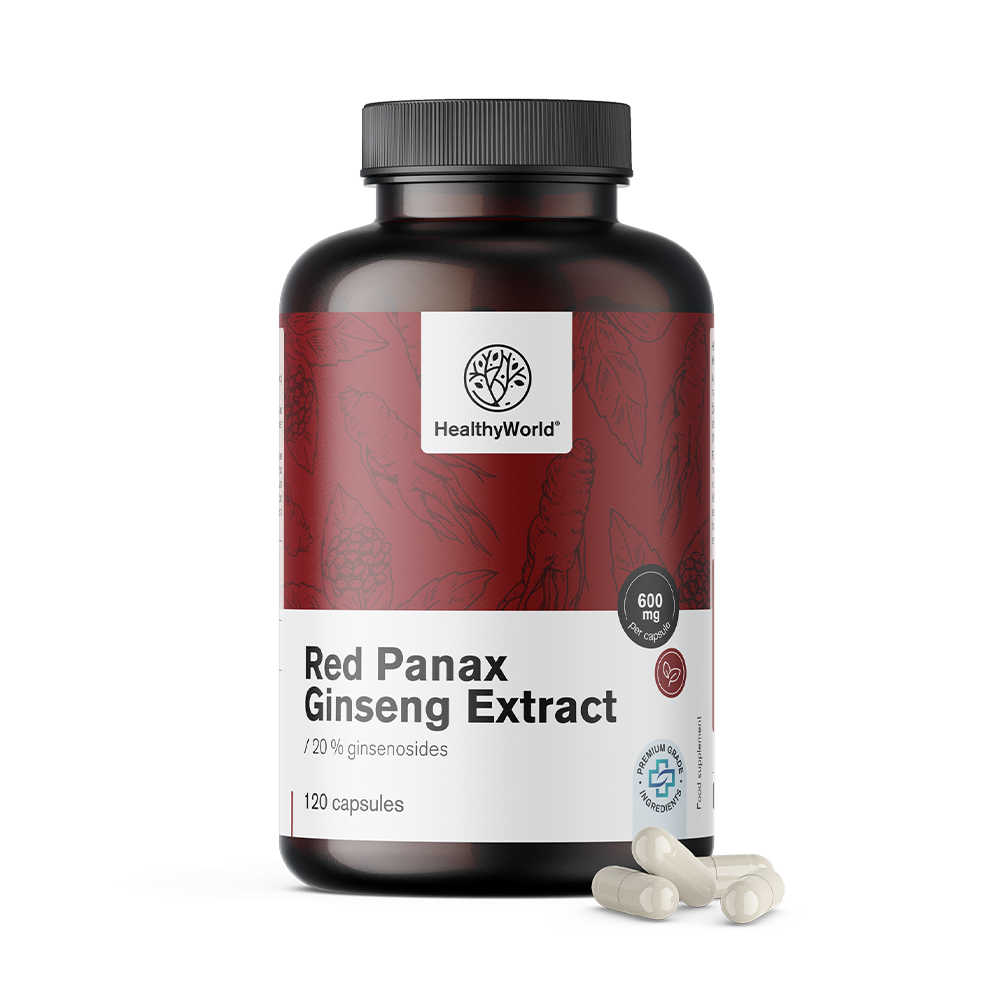 Red Panax Ginseng - екстракт от червен женшен 600 мг