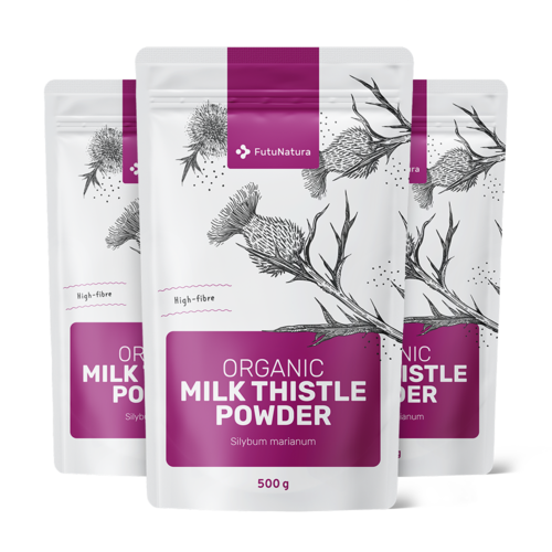 3x BIO Бял трън на прах, общо 1500 g