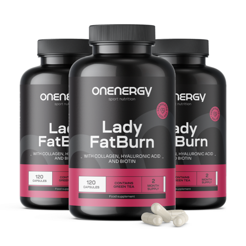 3x Lady FatBurn, общо 360 капсули