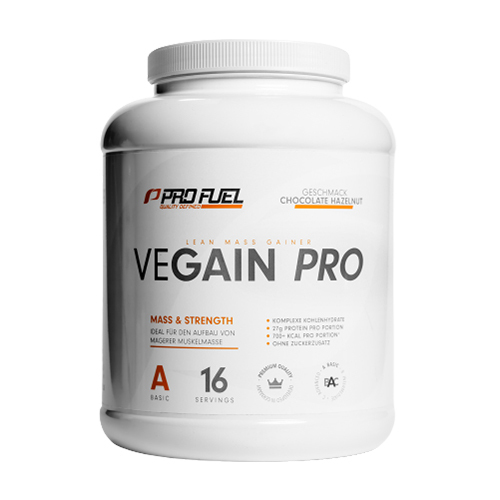 Vegain Pro вегански протеинов микс - шоколад и лешник, 2200 г