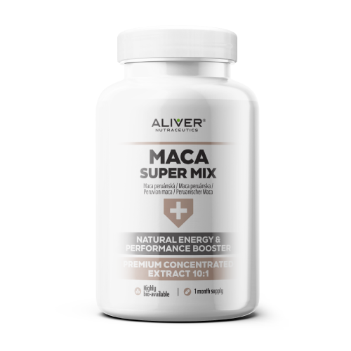 Maca Super Mix – komplex 3 macy, 120 kapslí