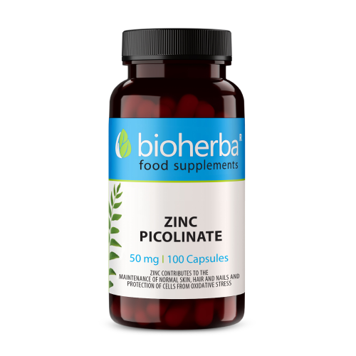 Zinek pikolinát 50 mg, 100 kapslí