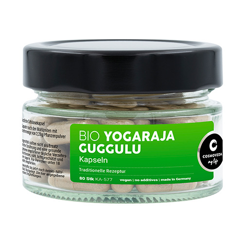 Yogaraja guggulu BIO, 80 kapslí