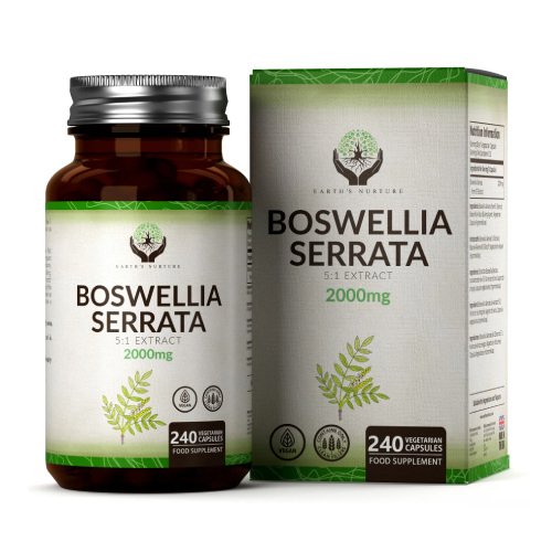 Boswellia 2000 mg, 240 kapslí