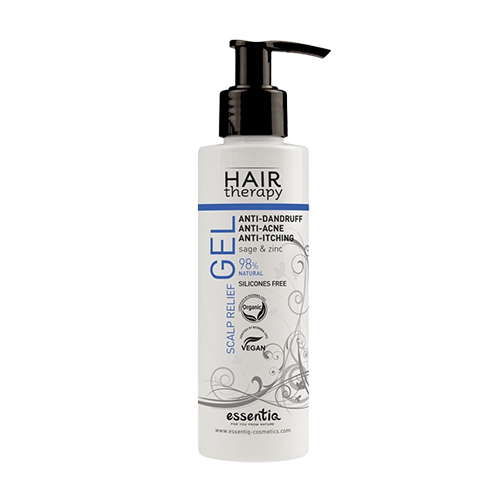 Přírodní gel pro citlivou pokožku hlavy - proti lupům, 150 ml