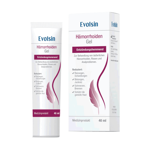 Gel proti hemoroidům, 40 ml