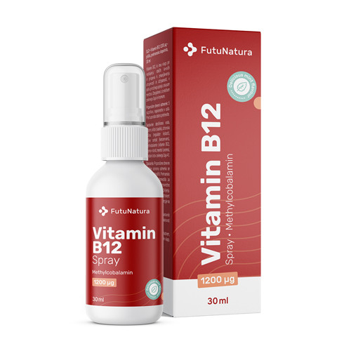 Vitamín B12 1200 µg – sprej, 30 ml