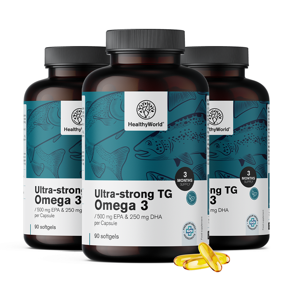 Ultra Strong Omega-3 – v trigliceridni obliki