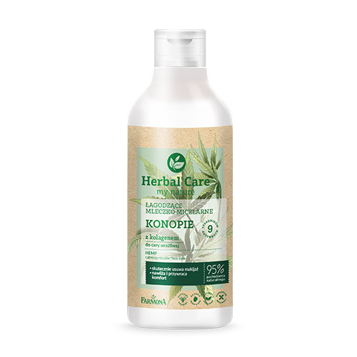 Micelární mléko s konopím, 400 ml