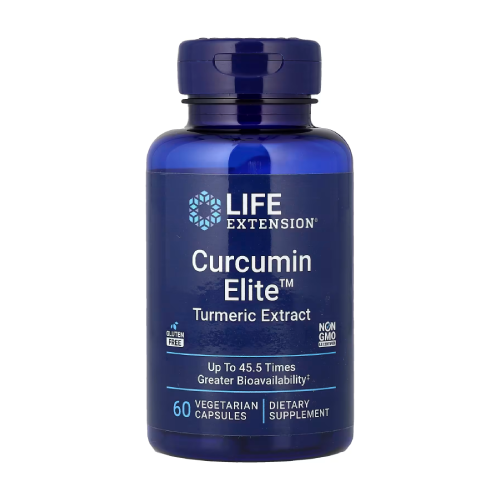 Curcumin Elite™ – výtažek z kurkumy, 60 kapslí