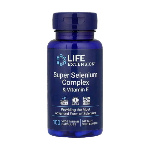 Selen komplex 200 µg + vitamin E, 100 kapslí