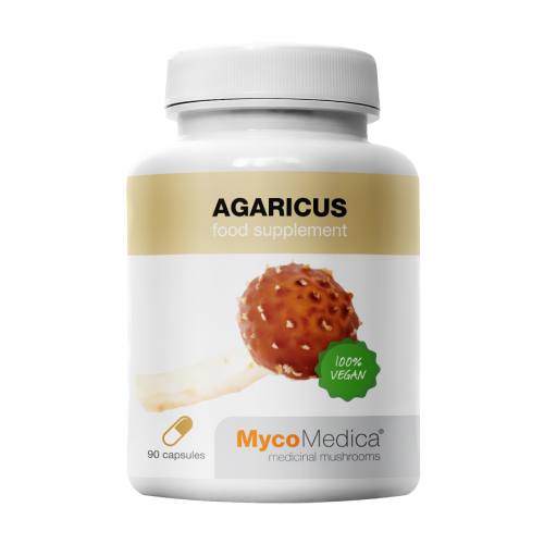 Agaricus houby, 90 kapslí