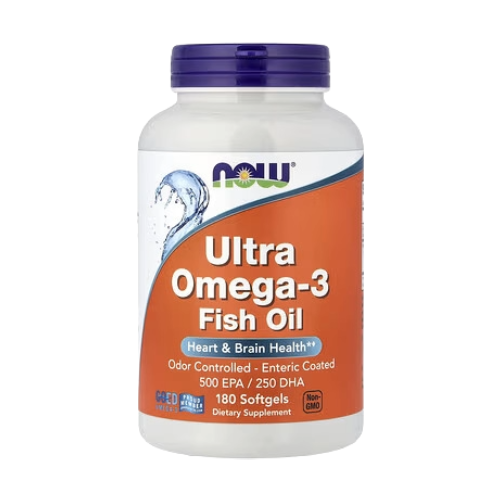 Ultra Omega-3 z rybího oleje, 180 měkkých kapslí