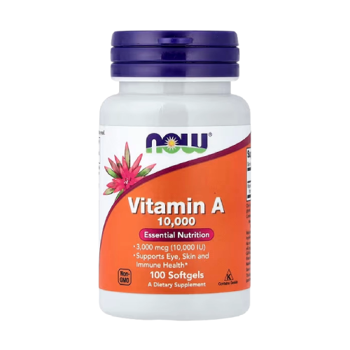 Vitamin A 10 000 IU, 100 měkkých kapslí