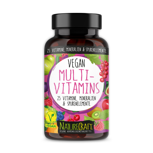 Veganské multivitamíny, 120 kapslí
