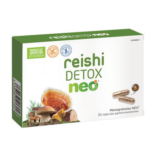 Reishi Detox Neo –  komplex s ostropestřcem, 30 kapslí