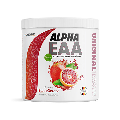 Vegan Alpha EAA – červený pomeranč, 462 g
