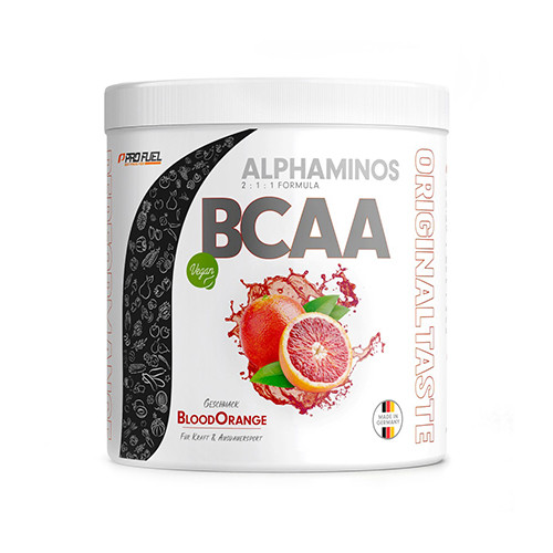 Vegan Alphaminos BCAA 2:1:1 – červený pomeranč, 300 g