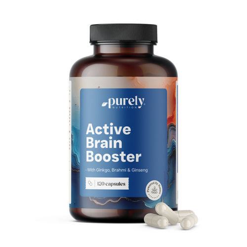 Active Brain Booster - podpora kognitivních funkcí, 120 kapslí