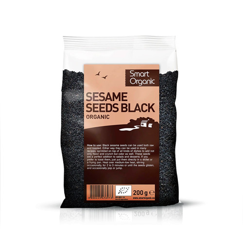 Sezamová semínka, černá - BIO, 200 g