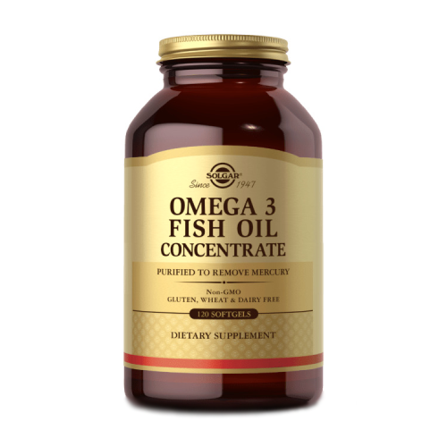 Omega-3 – koncentrát rybího oleje, 120 měkkých kapslí