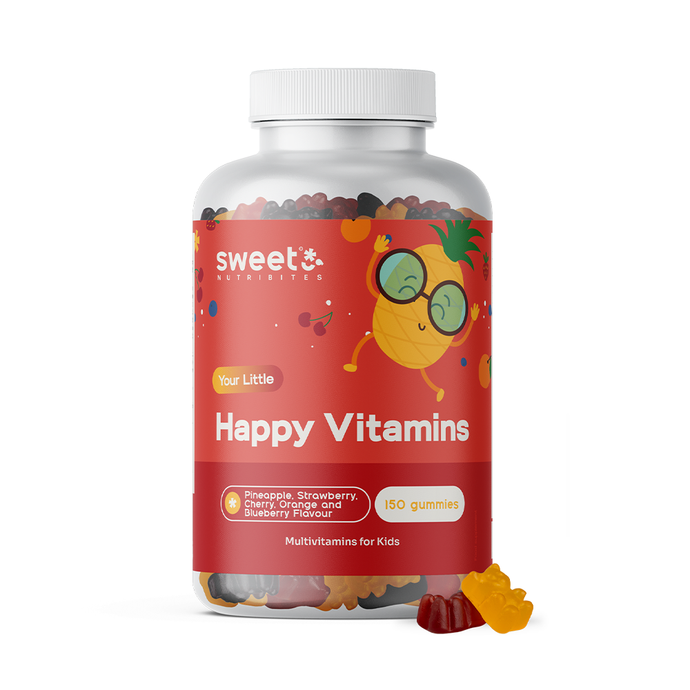 Happy Vitamins – gumové bonbony pro děti s multivitamíny