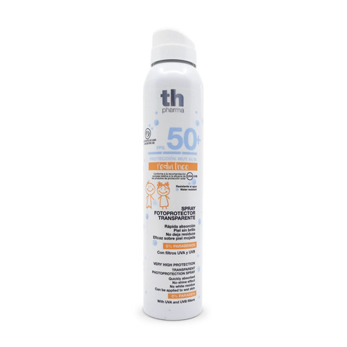 Dětský transparentní sprej na opalování SPF50+, 250 ml