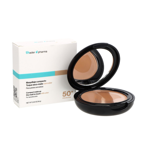 Kompaktní pudr s SPF 50 - sand, 15 ml