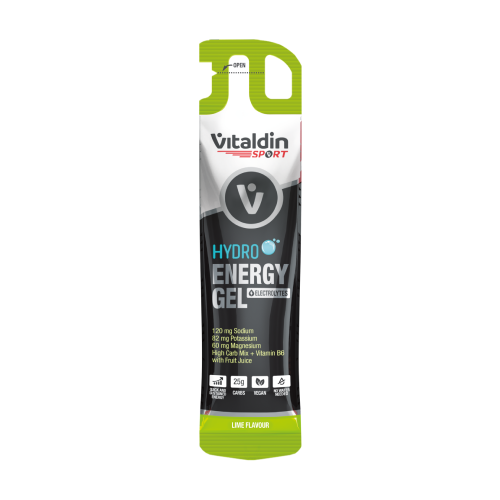 HYDRO Energetický gel s elektrolyty - limetka, 55 ml