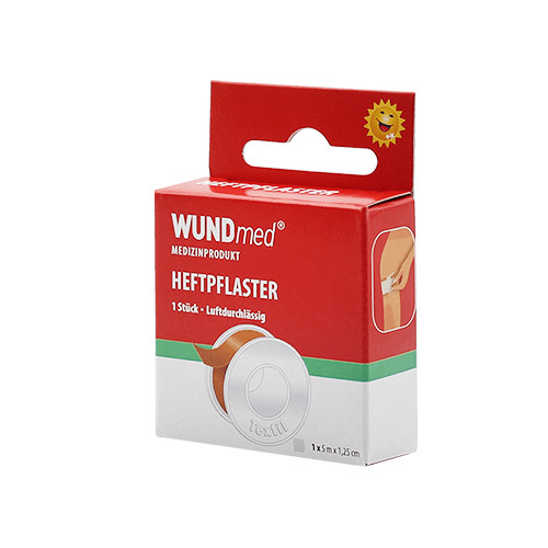 Fixační náplast na cívce, 5m x 1.25cm, 1 kus