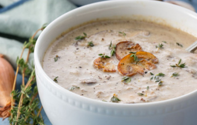 LCHF Pilzsuppe