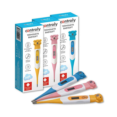 Digitales Thermometer BABYSOFT für Kinder, 1 Stück