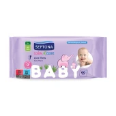 Baby Feuchttücher mit Aloe vera, 60 Stück