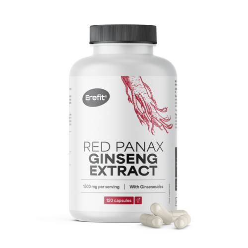 Estratto di ginseng rosso 1500 mg, 120 capsule