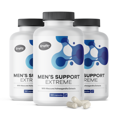 3x Men's Support Extreme – supporto per uomini, totale 540 capsule
