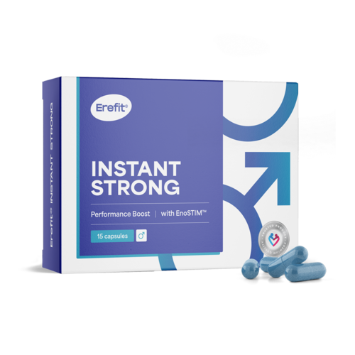 INSTANT STRONG – Performance Boost, komplex pre mužov, 15 kapsúl