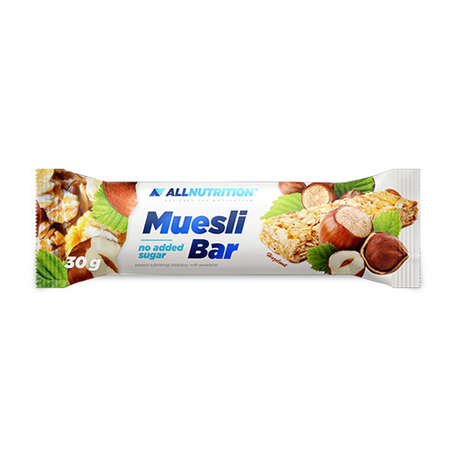 Barra de muesli Avellana, 30 g