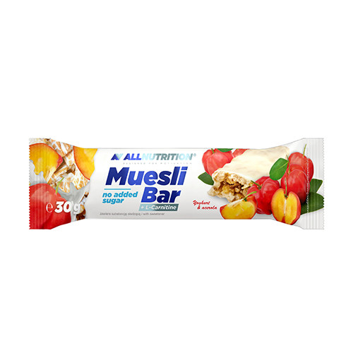 Barra de muesli con L-carnitina, acerola, 30 g