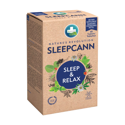 Sleepcann - sueño y relax, 60 comprimidos