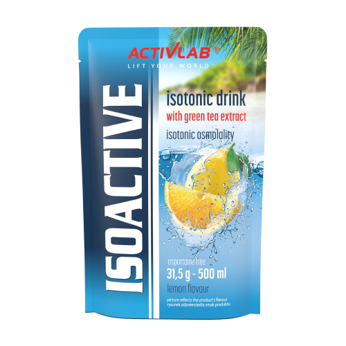 Isoactive bebida isotónica - limón, 31,5 g