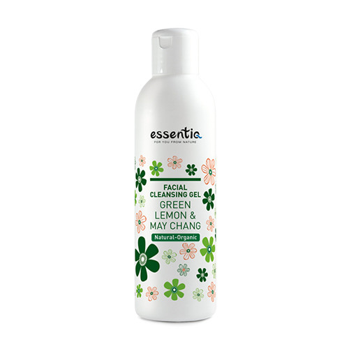Gel limpiador facial natural - limón verde y may chang, 200 ml