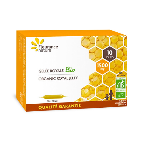 Jalea real BIO 1500 mg, 10 x 10 ml