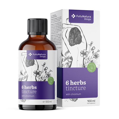 6 hierbas - tintura, 100 ml