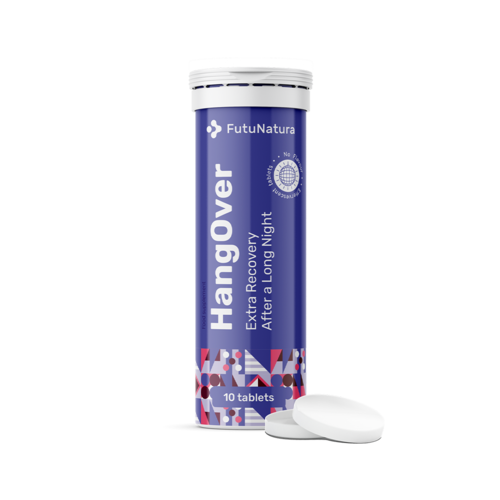 HangOver – comprimidos efervescentes, 10 comprimidos efervescentes