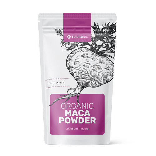 Maca ecológica en polvo, 500 g