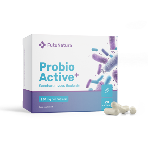 Probio Active PLUS - Saccharomyces boulardii 250 mg, 20 cápsulas