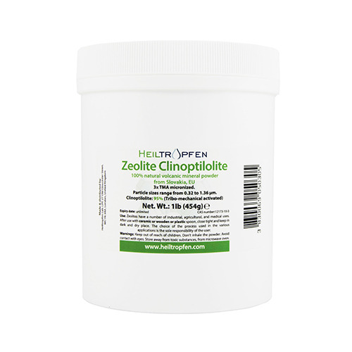 Zeolita clinoptilolita – 3x micronizada TMA, 454 g